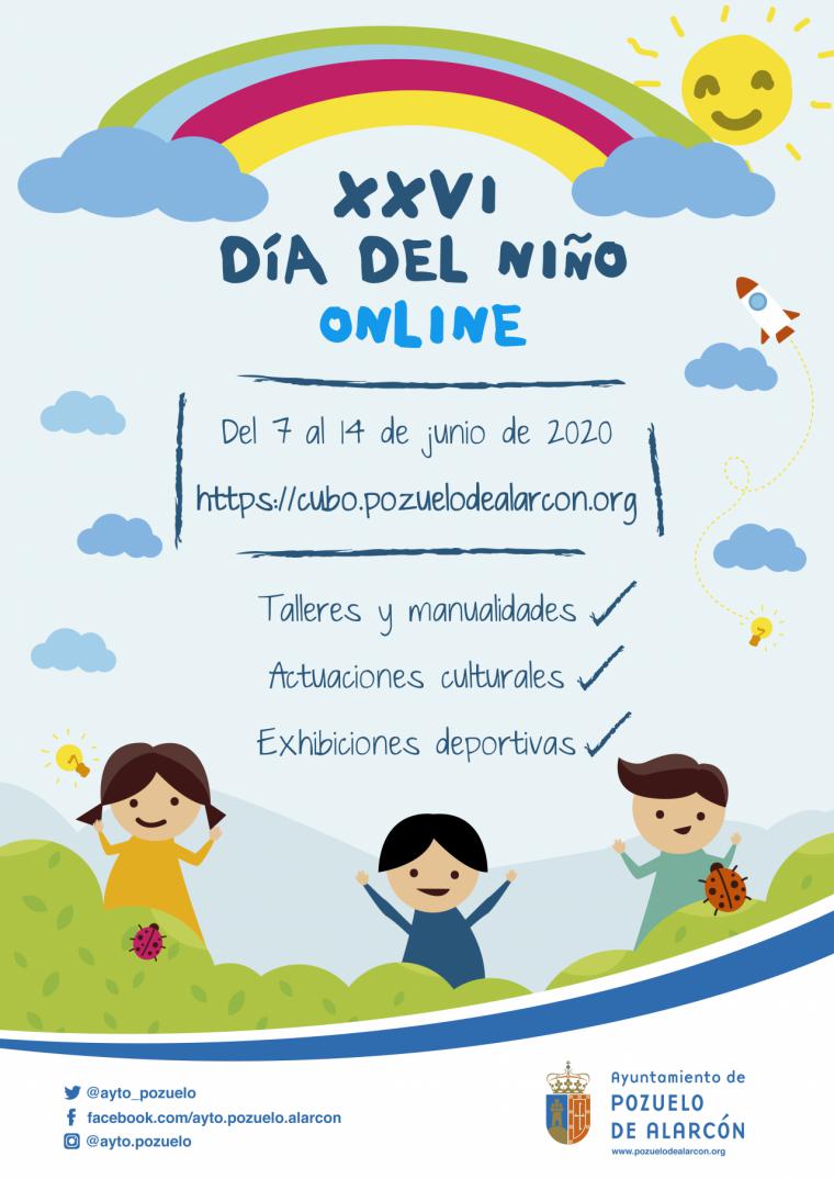 El Ayuntamiento de Pozuelo organiza el Día del Niño on line con talleres y manualidades, actuaciones culturales y exhibiciones deportivas