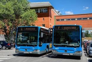 La EMT deja de prestar servicio temporalmente en algunas líneas universitarias