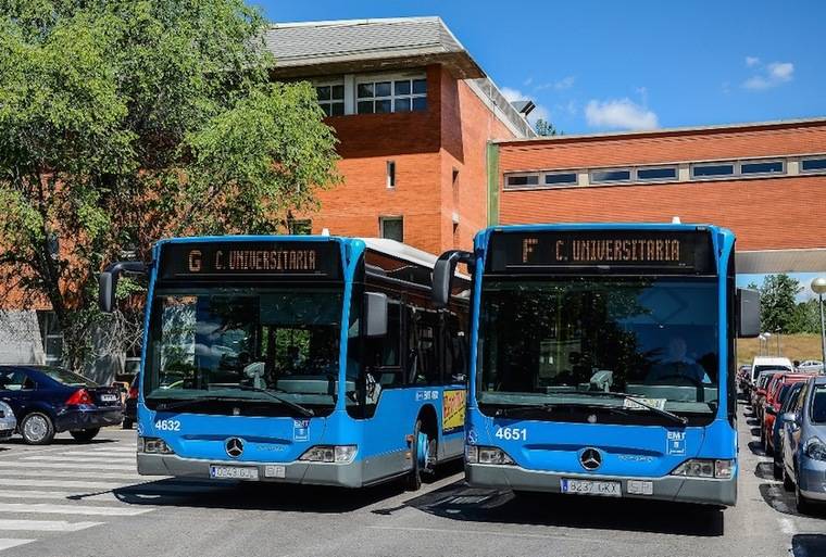 Líneas universitarias de la Empresa Municipal de Transportes de Madrid