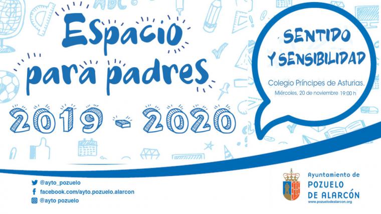 Charla para padres con hijos preadolescentes y adolescente: “Sentido y Sensibilidad”