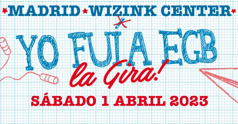 Jeanette se suma al gran cartel de ‘YO FUI A EGB La Gira!’ en su regreso al Wizink Center de Madrid