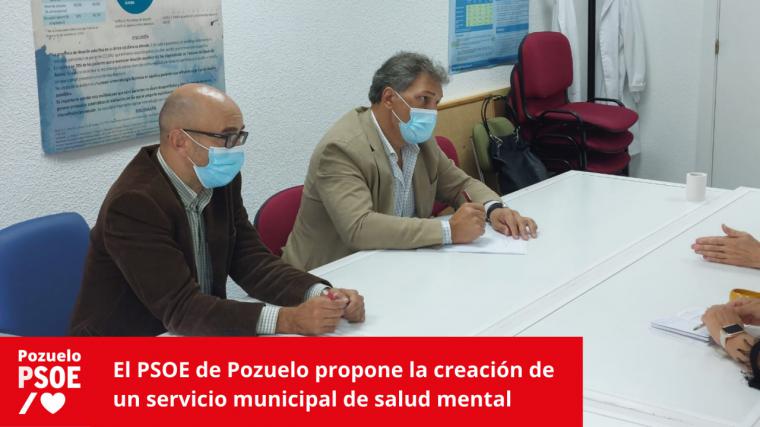 El PSOE de Pozuelo propone la creación de un servicio municipal de salud mental