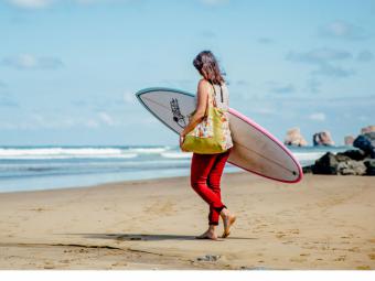 Hendaya, la mayor cicloruta de Europa y uno de los mejores spots de surf del Sur de Francia