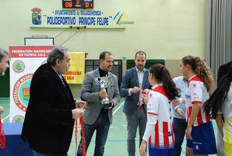 La Comunidad apoya el fútbol sala femenino en la final del Trofeo Comunidad de Madrid
