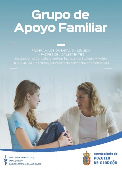 Grupo de Apoyo familiar para familias con hijos adolescentes