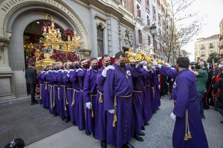 Las procesiones de Semana Santa más buscadas en Madrid