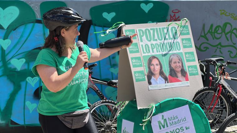 Más Madrid-Somos Pozuelo-IU apuesta por convertir el municipio en un ejemplo de movilidad sostenible