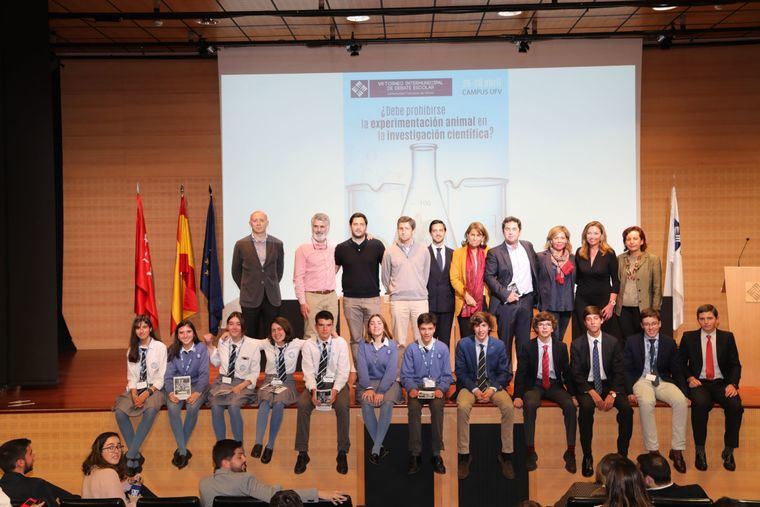 El colegio Santa Gema Galgani (Madrid) gana la VII edición del Torneo Intermunicipal de Debate Escolar celebrado en la Universidad Francisco de Vitoria (Madrid)