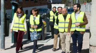 Avanzan a buen ritmo las obras de mejora en el entorno de la calle Sagunto y del barrio de los Horcajos de Pozuelo