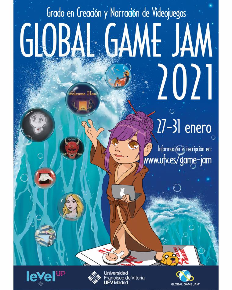 La Universidad Francisco de Vitoria (Madrid) repite como sede del concurso internacional de creación de videojuegos más relevante, la Global Game Jam