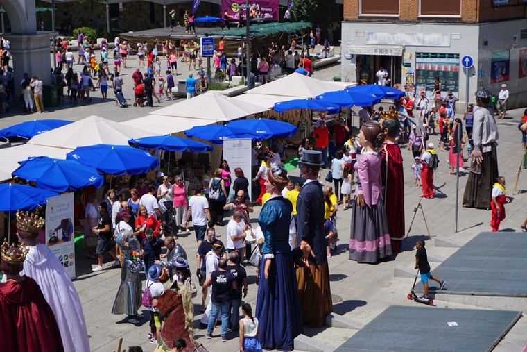 Este fin de semana se celebra la 4ª Fiesta del Comercio y Ocio en la Plaza del Padre Vallet