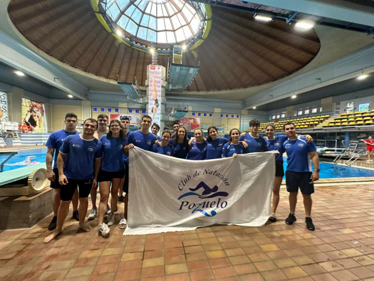 Brillante actuación del Club de Natación Pozuelo en el Open Absoluto y Campeonato de Madrid Junior de Verano con 17 medallas