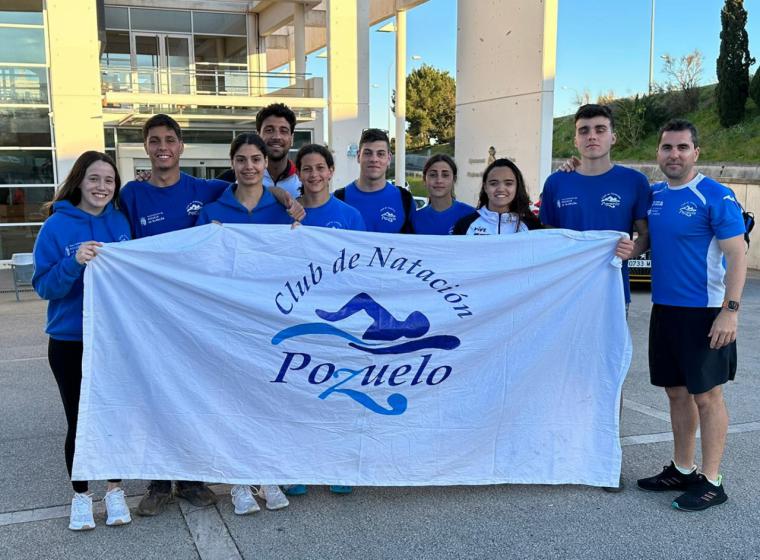 El Club Natación Pozuelo vuelve a ganar medallas