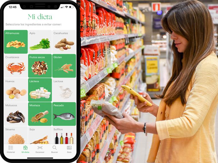 Se lanza la primera app para facilitar las compras a personas con sensibilidades alimentarias