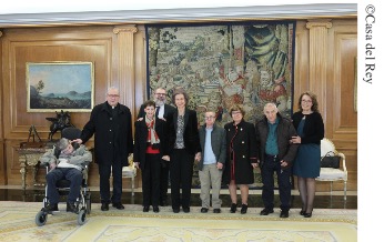 La Reina Doña Sofía concedió una Audiencia al Hogar Don Orione