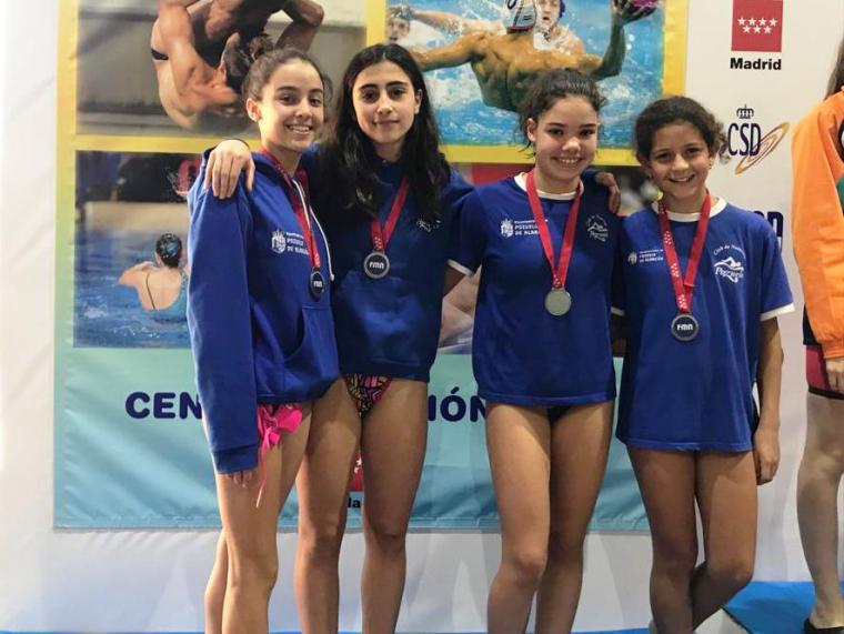 Sensacional competición del Club Natación Pozuelo en el Campeonato de Madrid Alevín de invierno