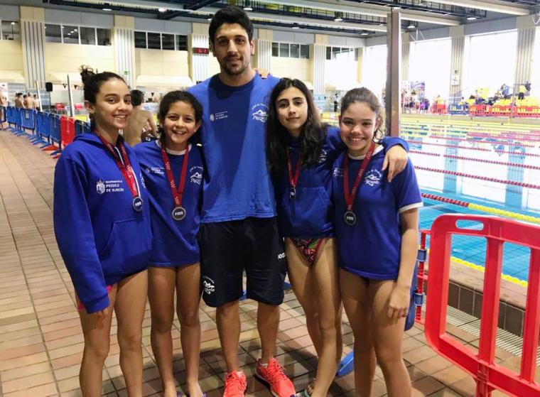 Sensacional competición del Club Natación Pozuelo en el Campeonato de Madrid Alevín de invierno