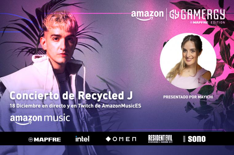 El rapero Recycled J pondrá la nota musical con un concierto en Amazon GAMERGY MAPFRE Edition