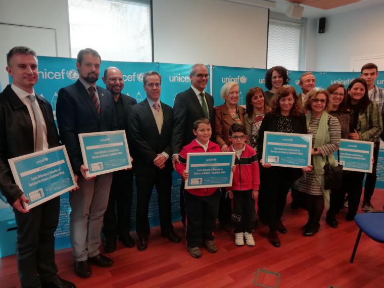 El colegio Alarcón, en Pozuelo, reconocido por ser referente en educación en derechos