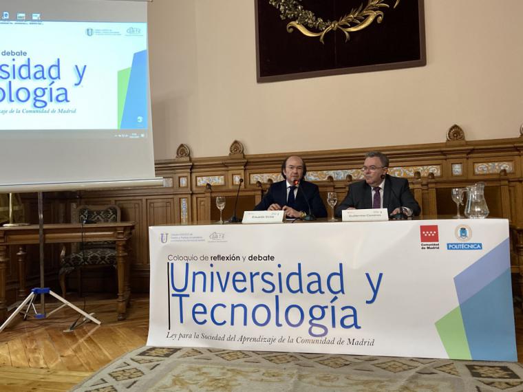 La Comunidad de Madrid pide a las universidades que se adapten a los retos de la tecnología, la robótica y la Inteligencia Artificial