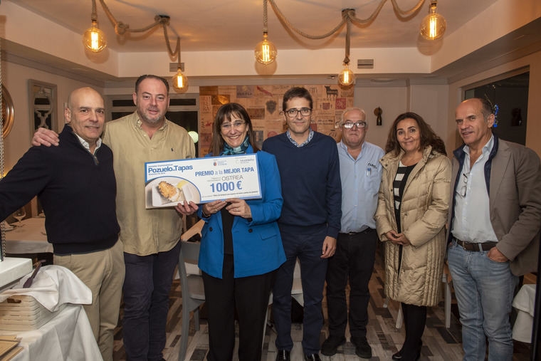 Ostrea Gastro, La Montanera, Pintxaki, La Dorada y Tú & Yo, ganadores de la última edición de “Pozuelo de Tapas”