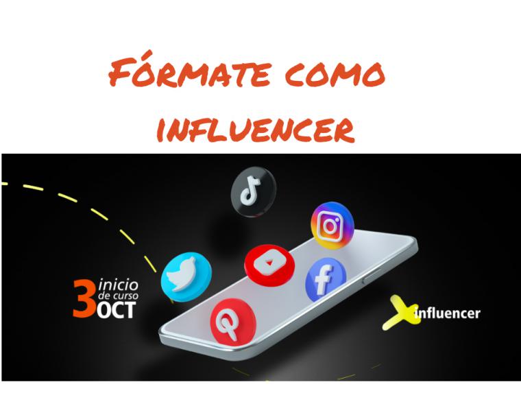 ¿Quieres ser influencer? ¡Ahora ya puedes formarte para ello!