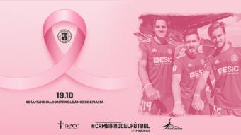 El C.F Pozuelo y la Fundación Iker Casillas lanzan el primer reto solidario del Proyecto “Cambiando el Fútbol” de esta Temporada con motivo del Día Mundial del Cáncer de mama