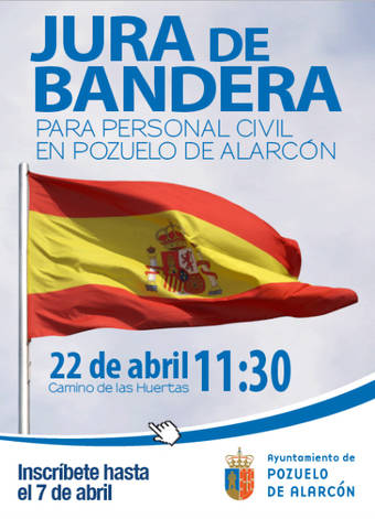 Jura de Bandera para personal civil en Pozuelo