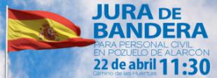 Jura de Bandera para personal civil en Pozuelo