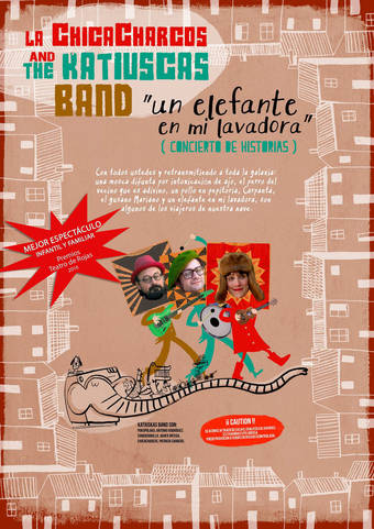 La Chica Charcos and The Katiuscas Band presentan en Pozuelo 'Un elefante en mi lavadora'