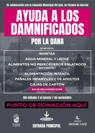 LaFinca Grupo inicia una campaña de recogida en ayuda de los afectados por la DANA