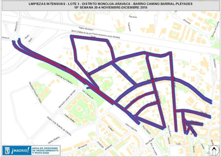 Semana de limpiezas intensivas en Aravaca