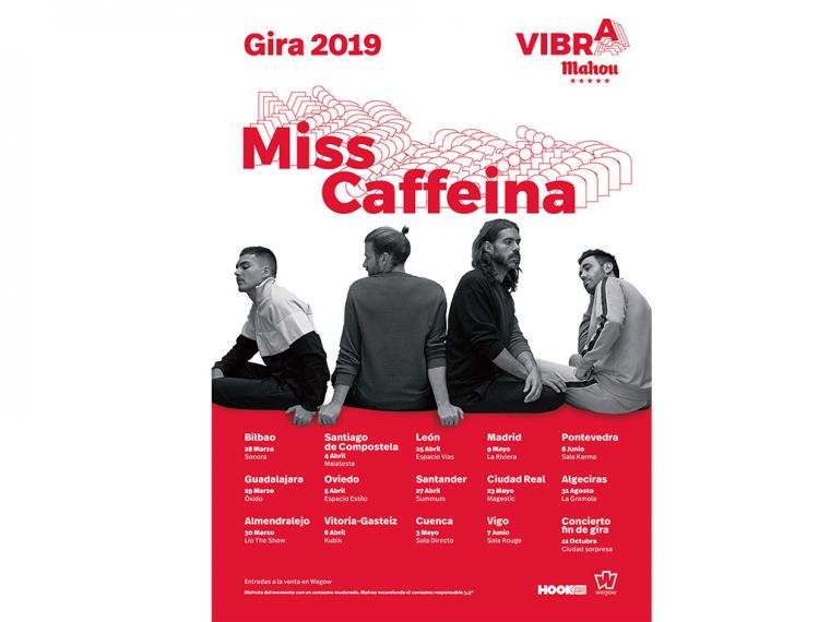 Miss Caffeina, protagonistas de la Gira Mahou 2019