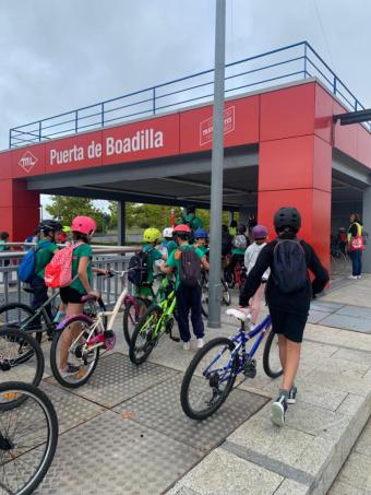 Metro Ligero Oeste participa en la Semana Europea de la Movilidad y arranca sus actividades anuales con escolares