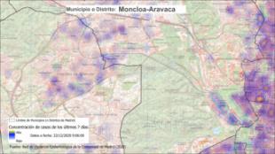 ZBS de Aravaca, entre las nuevas zonas con restricciones