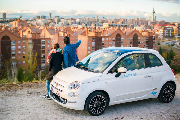 El carsharing sale de Madrid y llega a Pozuelo de la mano de Bluemove