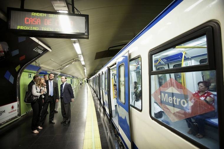3,3 millones de euros para mantenimiento de los sistemas de seguridad en los trenes de Metro de Madrid