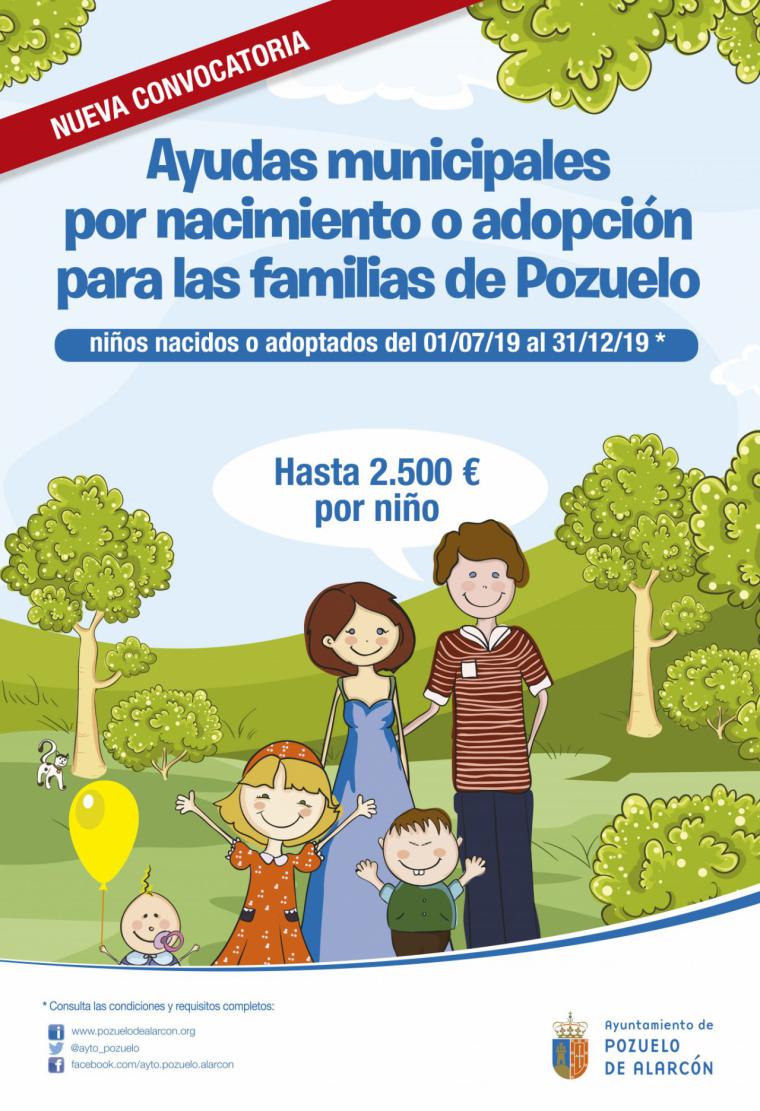 El Ayuntamiento de Pozuelo activa el plazo de solicitud para las ayudas por nacimiento o adopción de hasta 2.500 euros