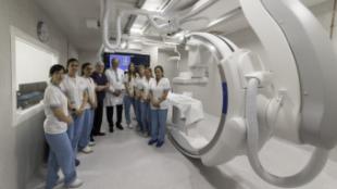 Nueva sala de electrofisiología del Hospital HLA Universitario Moncloa