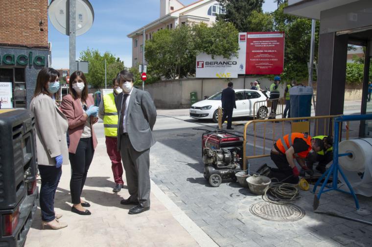 Recta final en las obras de rehabilitación y mejora del centro de Pozuelo de Alarcón