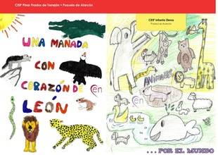 Corazones y animales en las aulas de Pozuelo