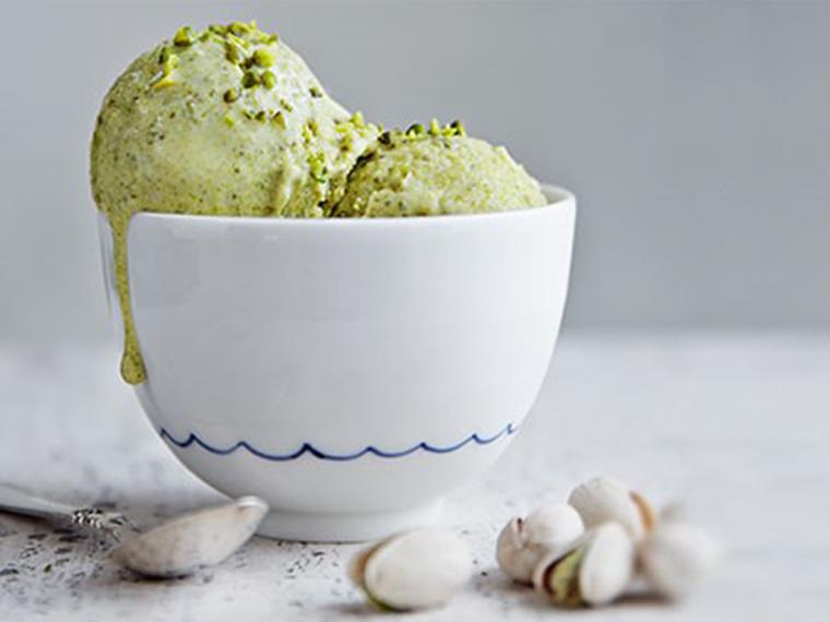 Helado de pistacho, el primer helado con proteína completa de origen vegetal