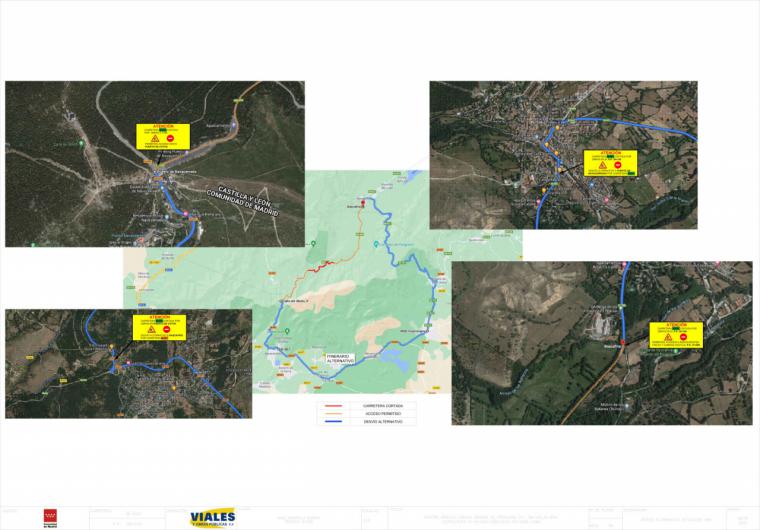 La Comunidad de Madrid repara y asfalta la carretera M-621 que se cortará desde mañana entre los Km 0 y 3 para mejorar su seguridad