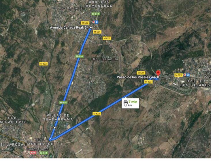 La Comunidad de Madrid repara y asfalta la carretera M-621 que se cortará desde mañana entre los Km 0 y 3 para mejorar su seguridad