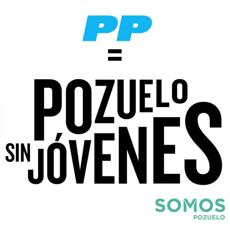 Somos Pozuelo critica la 'ridícula' cantidad de vivienda en alquiler para jóvenes