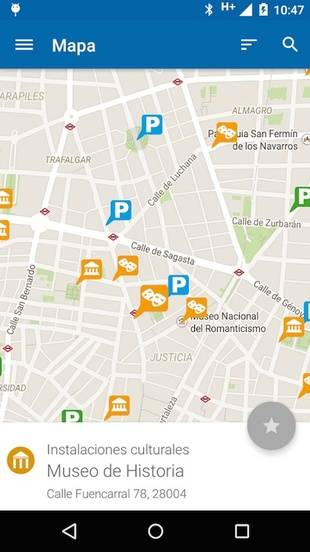 La EMT lanza la app "Parking Madrid'