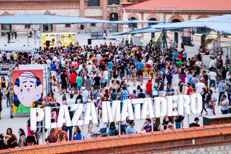 Plaza de Verano en Matadero Madrid