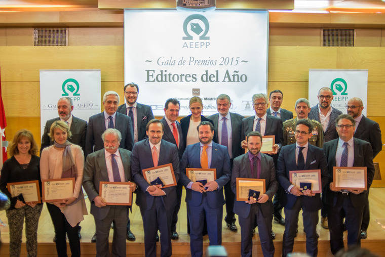 La AEEPP entrega los premios ‘Editores 2016’ en la sede de la Comunidad de Madrid