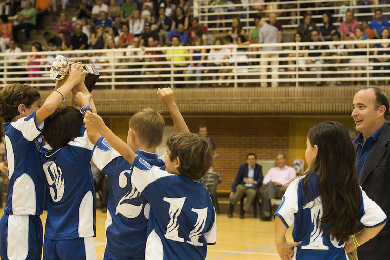 Entrega de trofeos de las competiciones escolares de los Juegos Deportivos Municipales 