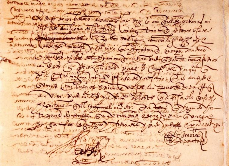 La Comunidad de Madrid reúne ocho documentos originales de la vida de Cervantes en la muestra Lepanto y Argel. Vida militar del genio de las letras